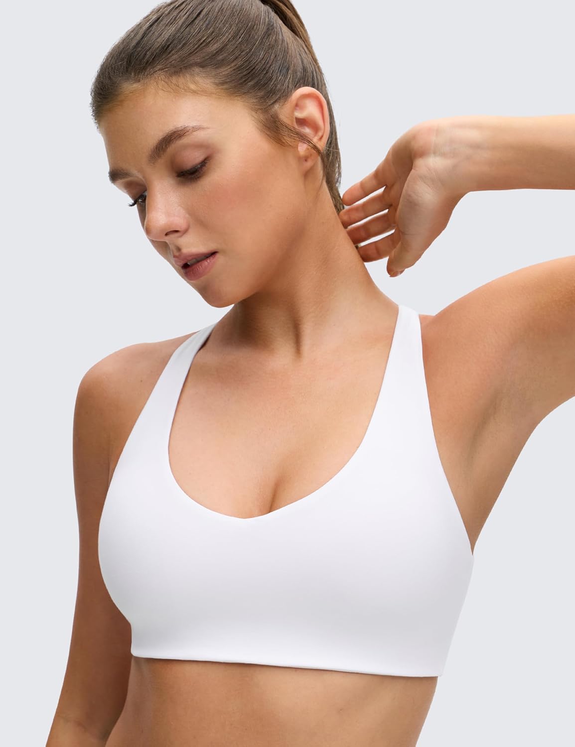 CRZ YOGA Butterluxe Racerback Sports Bras