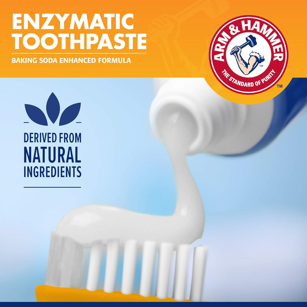 Arm & Hammer Tartar Control Dog Dental Kit, Banana Mint, 3-Piece