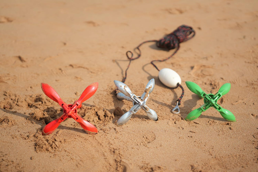 Young Marine Grapnel Anchor Kit for Small Boats, Kayaks, PWC, Jet Ski, Paddle Boards, etc. - 3.5 lbs