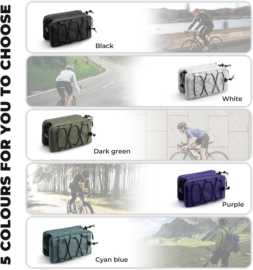 ROCKBROS Bike Bag 1L Dual-Purpose Top Tube Cycling Bag