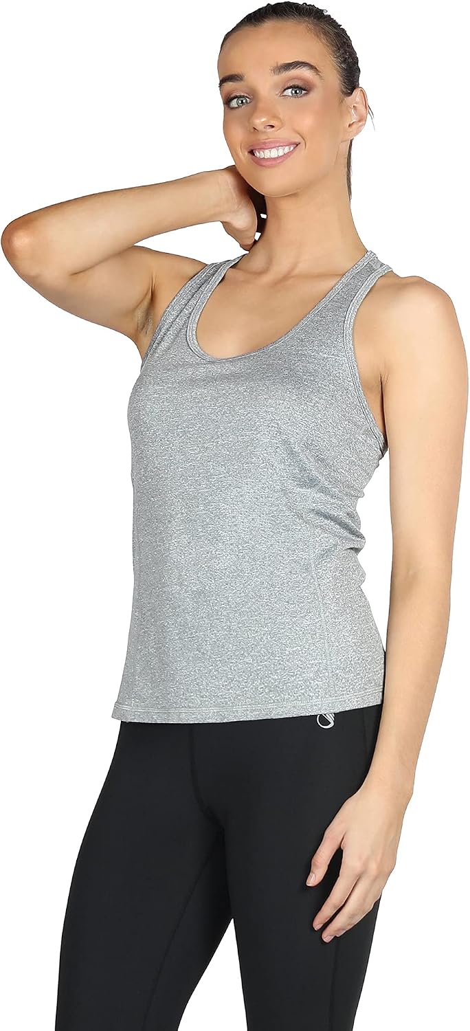 icyzone 3 Pack Women's Racerback Workout Tank Tops
