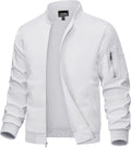 MAGCOMSEN Men's Bomber Jacket Lightweight Windbreaker Spring Fall Jacket
