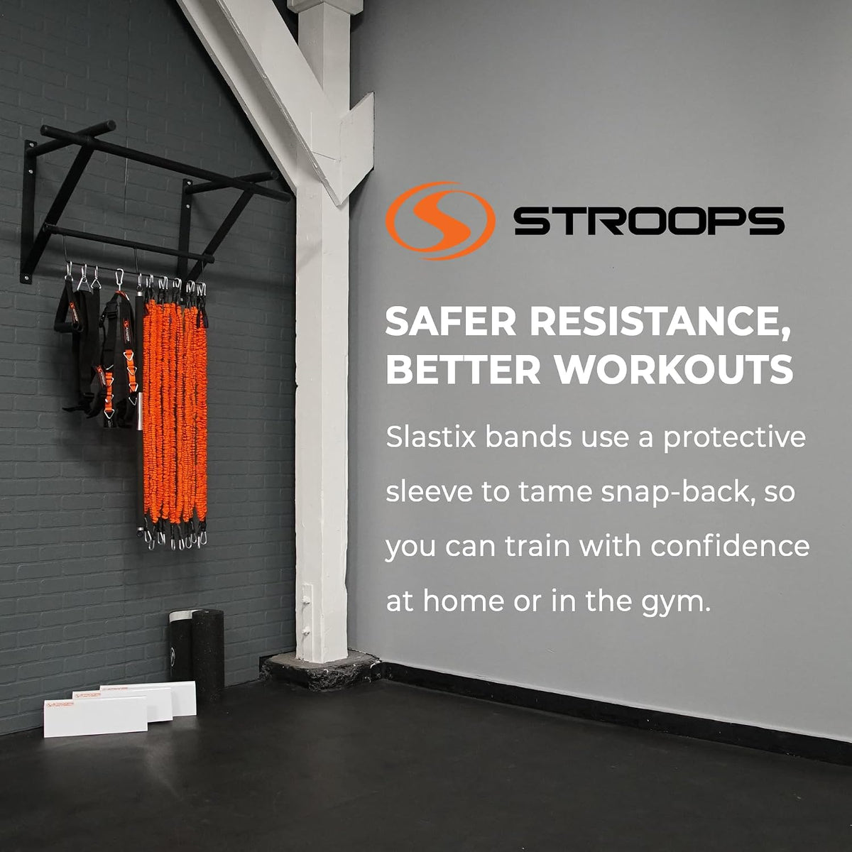 Stroops Deluxe Loop Slastix Resistance Bands for Full Body Workouts