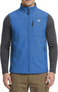WULFUL Men's Golf Vest Windproof Lightweight Outerwear Sleeveless Jacket