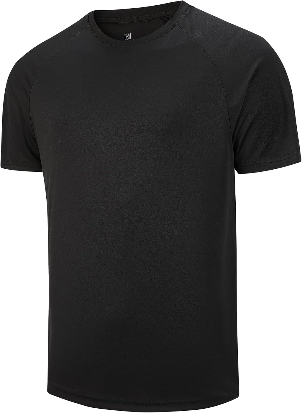5 Pack Men's Dry Fit T Shirts Athletic Running Gym Workout Short Sleeve Tee Shirts for Men