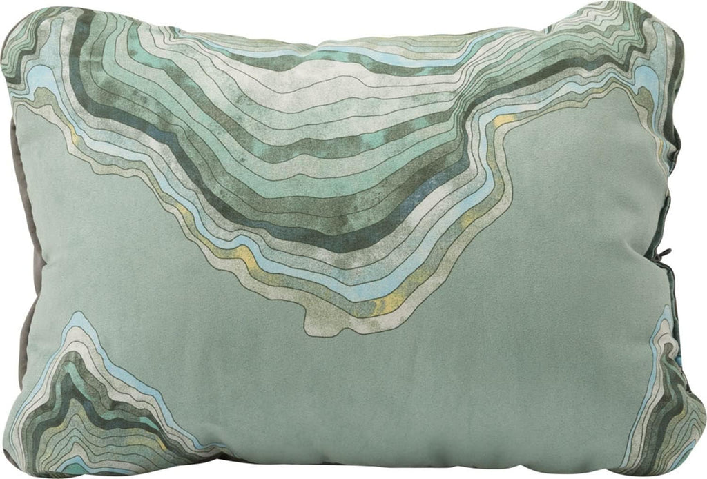 Therm-a-Rest Compressible Camping and Backpacking Pillow, Fun Guy Print, Large