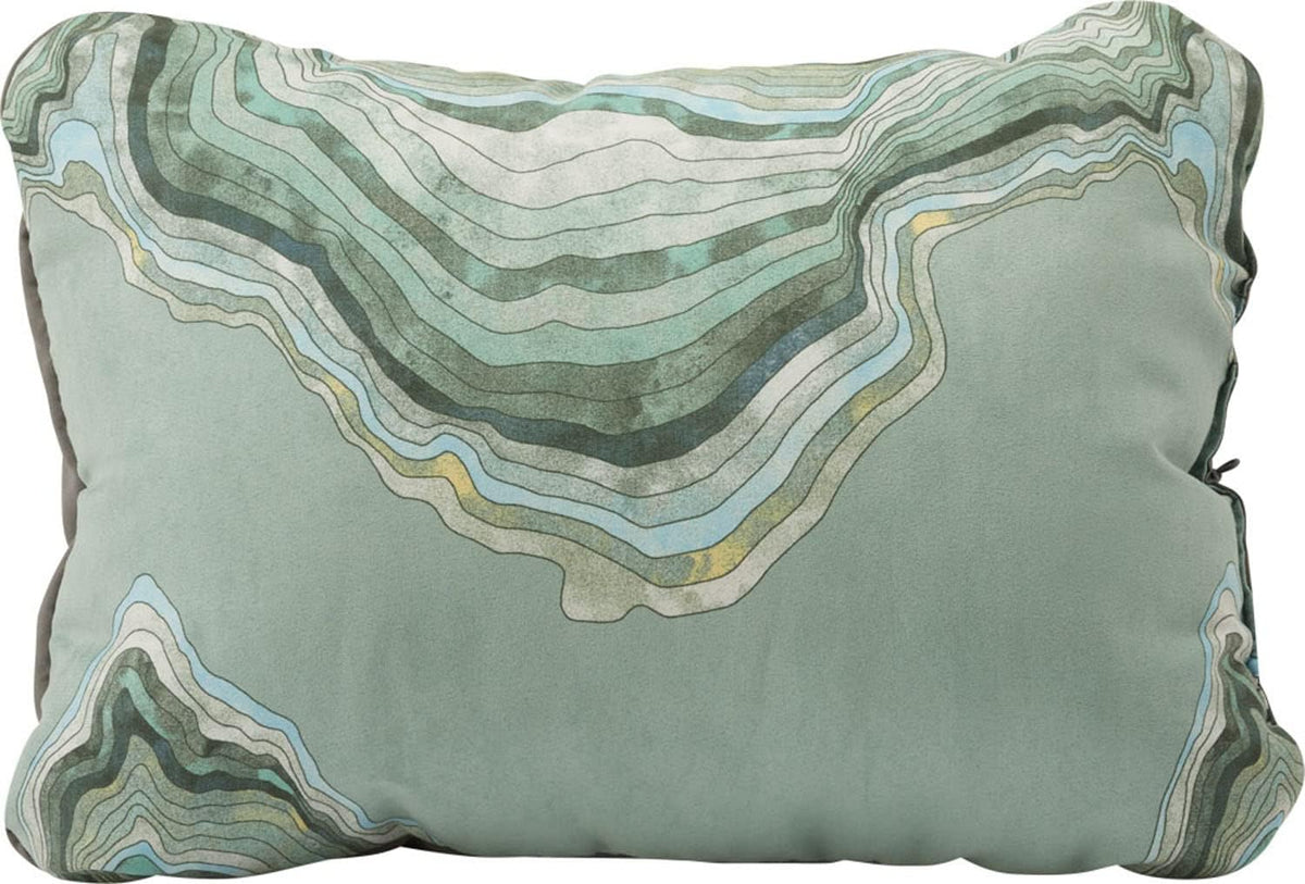Therm-a-Rest Compressible Camping and Backpacking Pillow, Fun Guy Print, Large