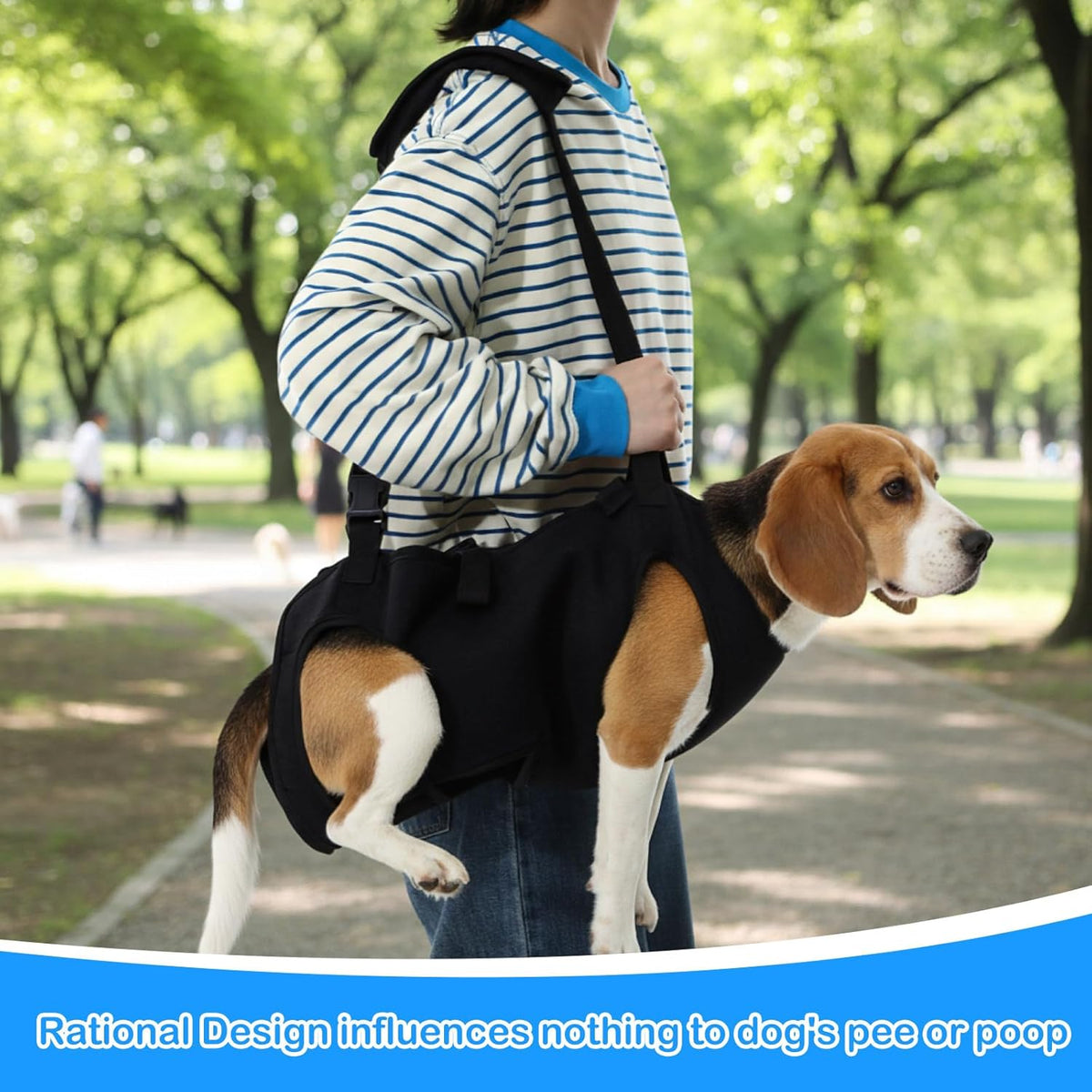 Shinylin Dog Carry Sling Emergency Backpack Dog Lift Harness, XL