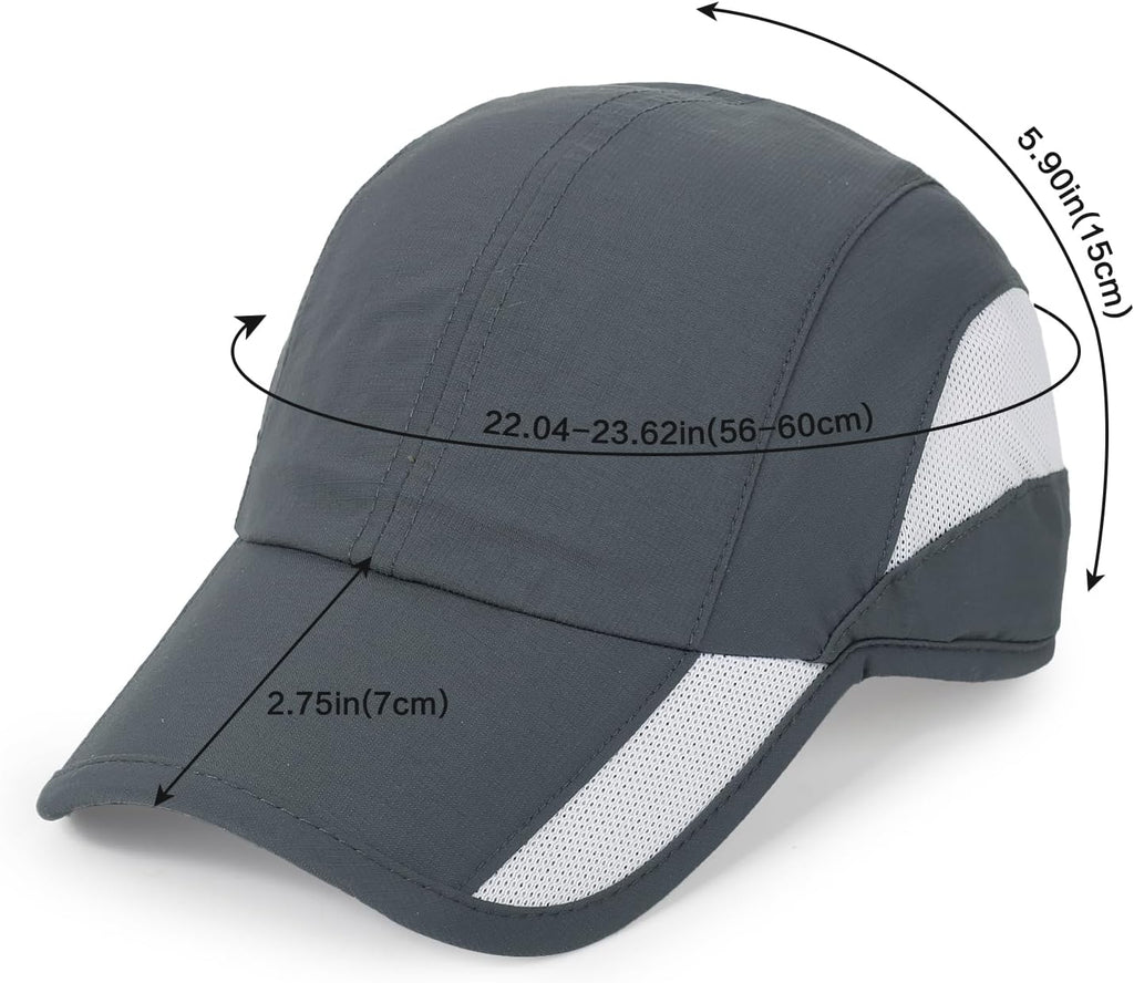 HH HOFNEN Quick Dry Baseball Cap Unstructured Water Resistant Golf Hat