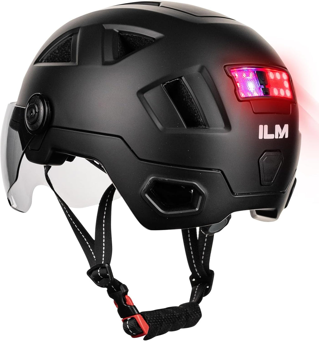 ILM Adult Bike Helmet Road Cycling Electric Bicycle Escooter Ebike E3-12LS
