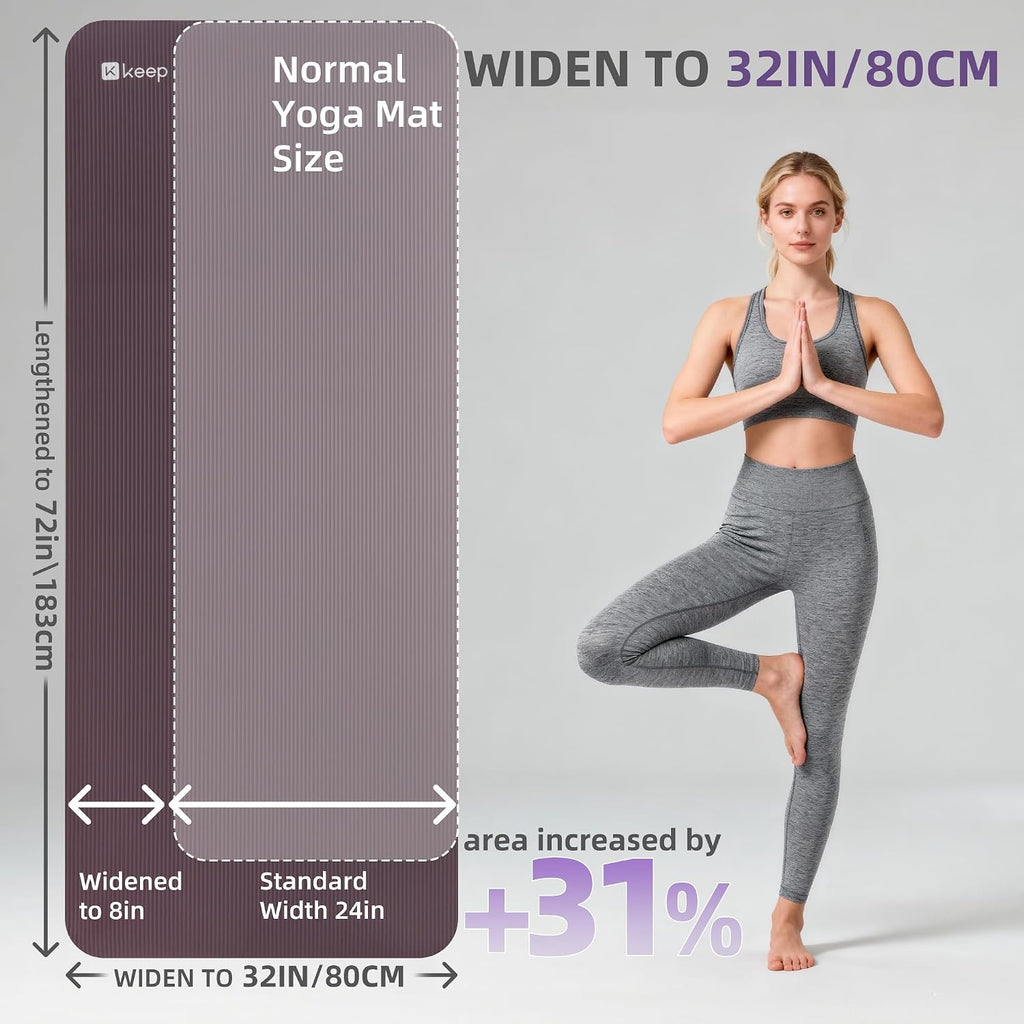 KEEP Extra Thick NBR Yoga Mat