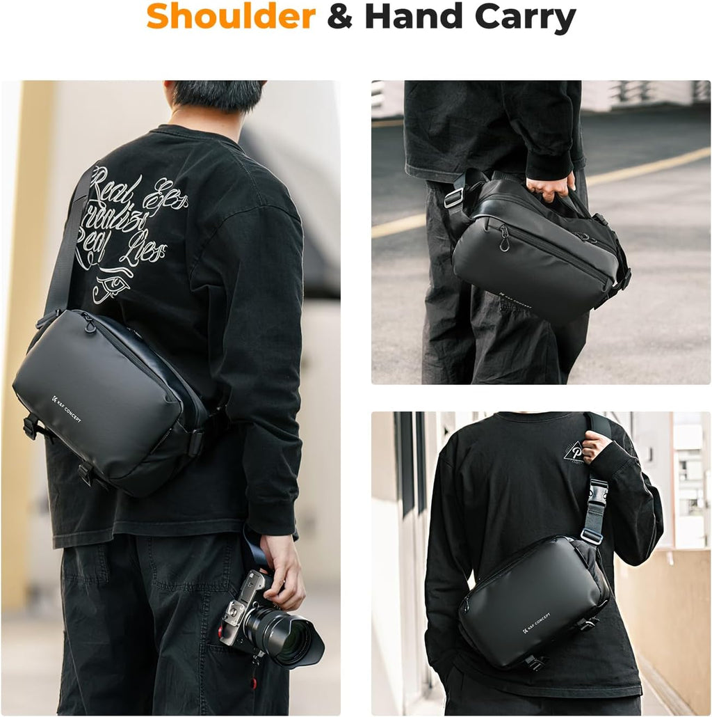 K&F CONCEPT Camera Sling Bag, Everyday Shoulder Crossbody Bag