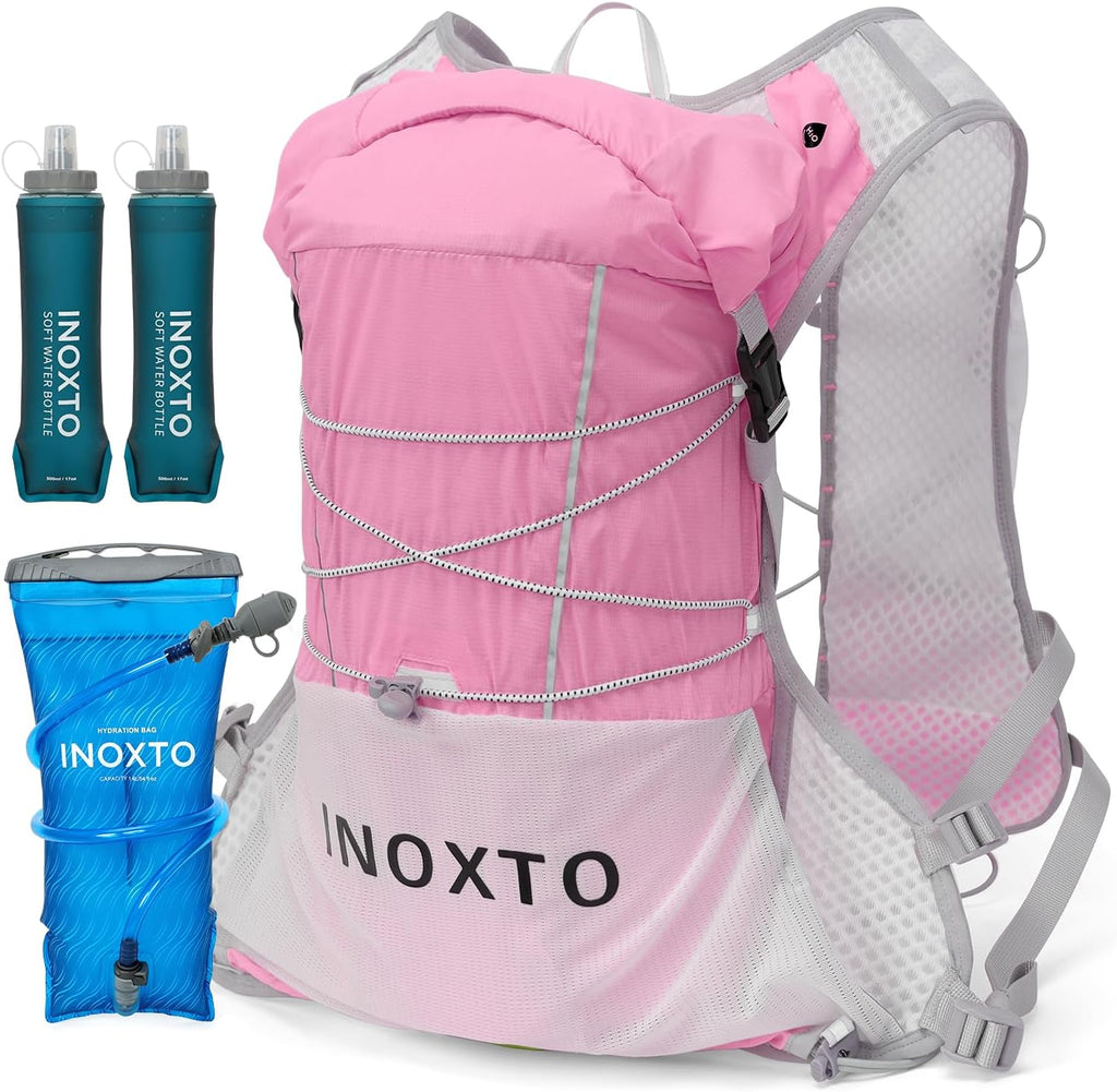 IX INOXTO Running Vest Hydration Backpack, Lightweight Running Backpack