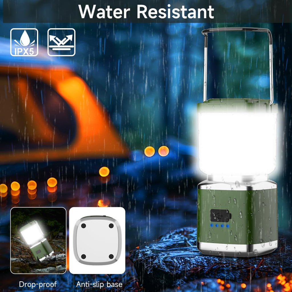 LED Ultra Bright Camping Lantern, Camping Light with 4 inch, 2 Pack