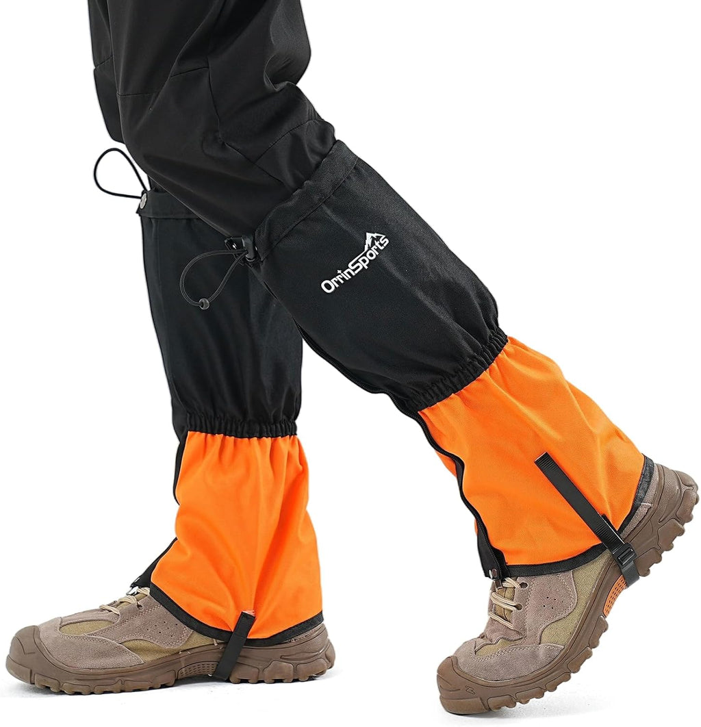 Waterproof Hiking Gaiters, Outdoor Snow Boot Gaiters