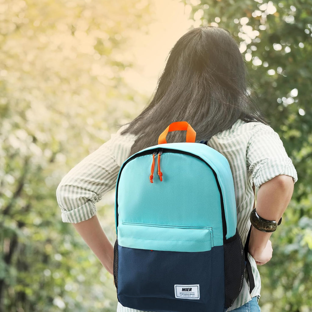 MIER Insulated Backpack Cooler Small Lunch Bookbag for Women Men