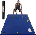 CAMBIVO 8'x6'/7'x5'/6'x4' Large Exercise Mat Workout Mat for Home Gym, 7mm