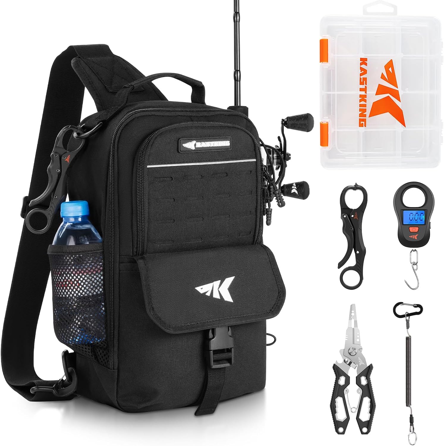 KastKing Everyday Essential Sling Tackle Bag & Tool Set