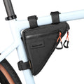 Rhinowalk Waterproof Bike Triangle Frame Bag 0.9L, YKK Multi-Pocket Pack