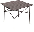 ALPS Mountaineering Aluminum Roll-Top Camp Table with Fast Setup and Compact Storage