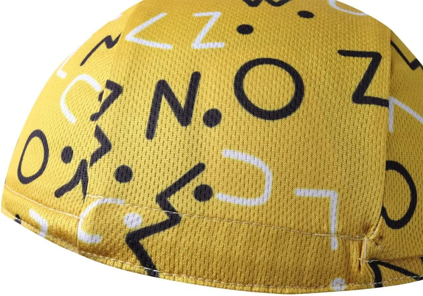 Man's Cycling Cap - Polyester Road Cycling Hat-Under Helmet - Cycling Helmet Liner Breathable&Sweat Uptake