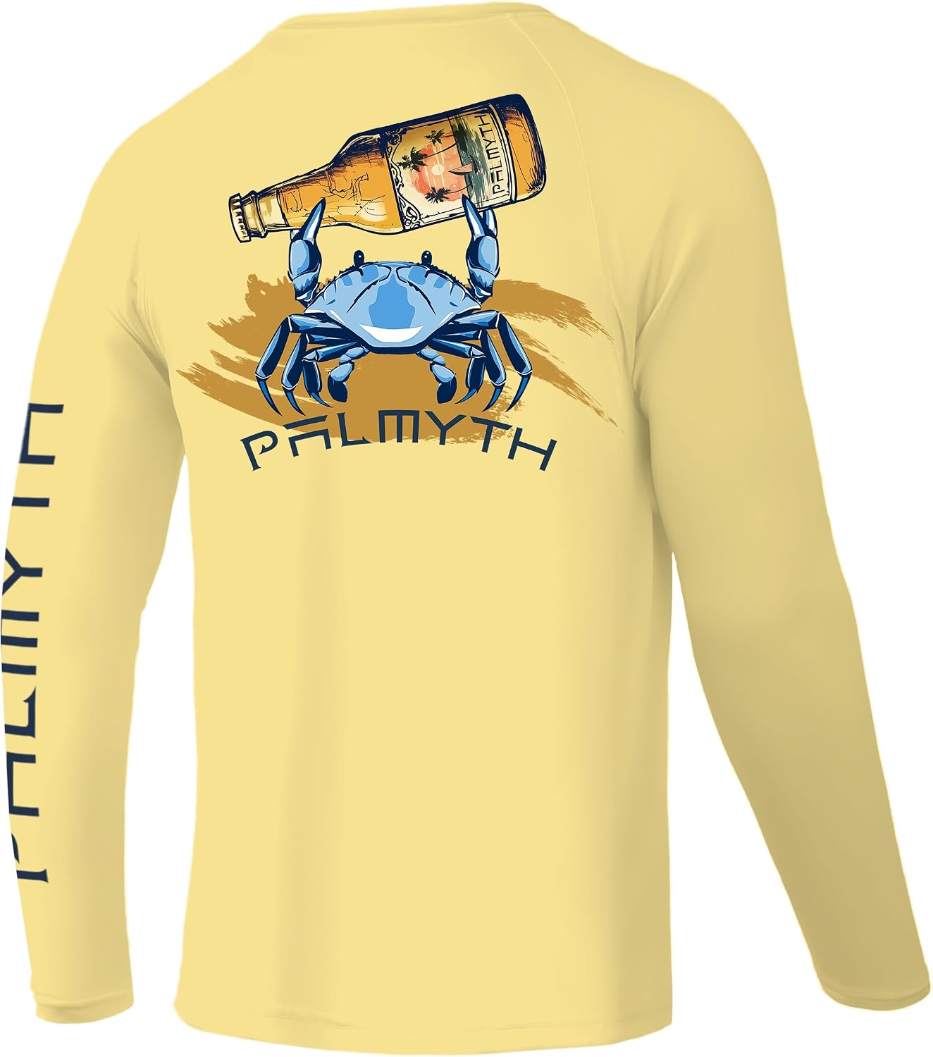 Palmyth Fishing Shirts for Men Long Sleeve UPF 50+ T Shirt Sun Protection