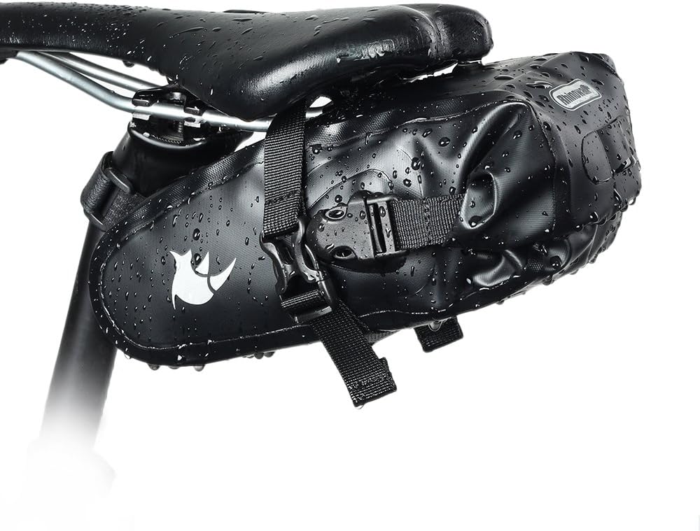 Rhinowalk Waterproof Bicycle Saddle Bag Bike Bag Under seat Bag Rainproof Mountain Road Bike Seat Bag Bicycle Bag Professional Cycling Accessories