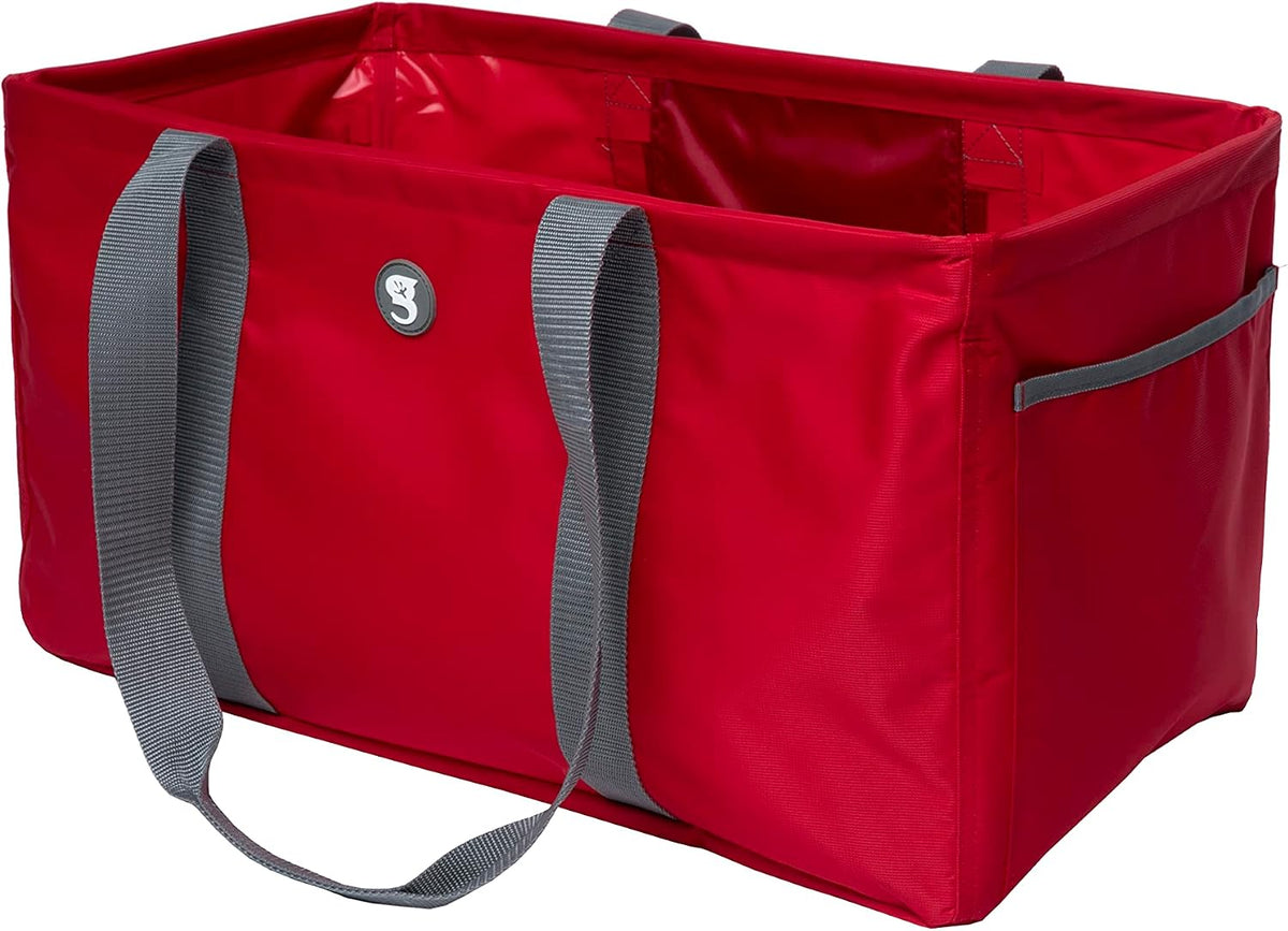 geckobrands Large Utility Tote - Durable Multipurpose Bag for Beach, Travel, Shopping & Outdoor Activities