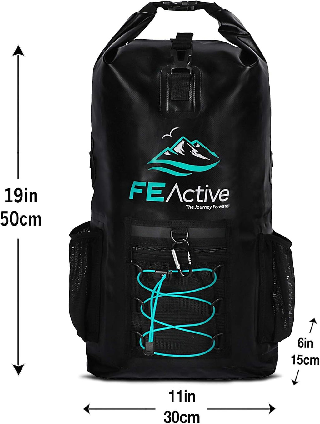 FE Active 20L Waterproof Dry Bag Backpack | Kayaking, Hiking