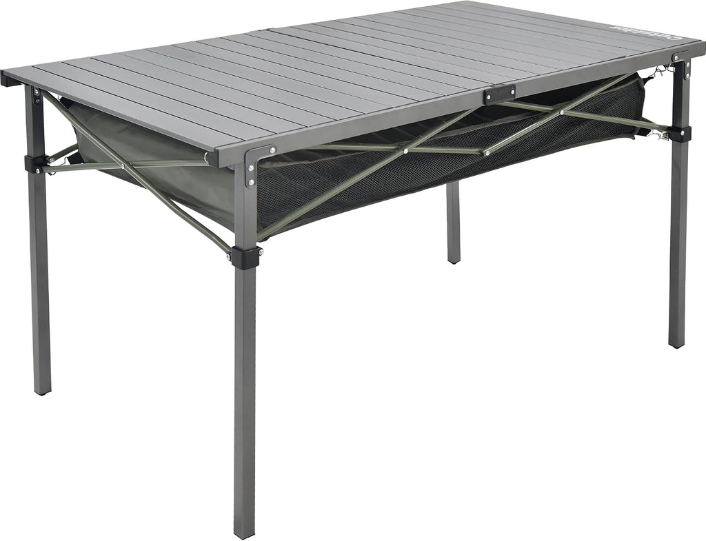 OUTSIDER Portable Aluminum Roll-Up Camping Table