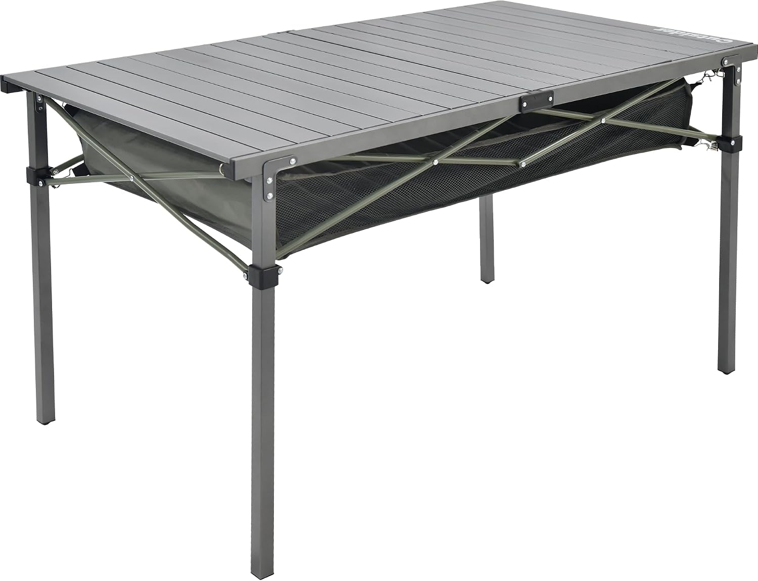 OUTSIDER Portable Aluminum Roll-Up Camping Table