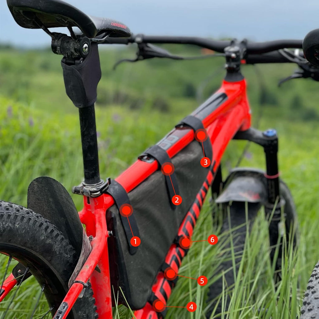 ROCKBROS 4L Bike Triangle Frame Bag Waterproof Bikepacking Bag