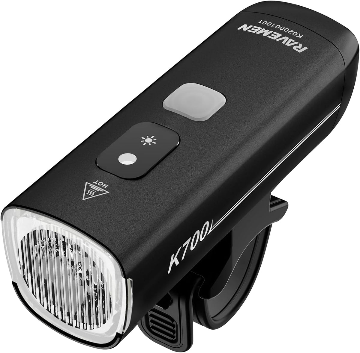 RAVEMEN K700 LED Bike Light Under Mounted Bicycle Light with Auto Off