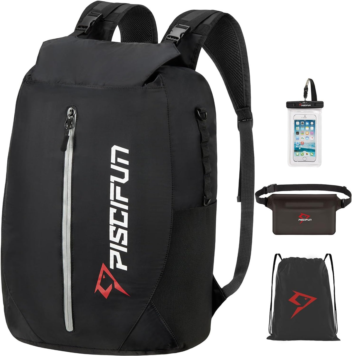 Piscifun Waterproof Floating Dry Backpack 10L/20L/30L