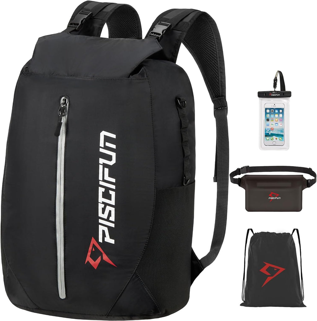 Piscifun Waterproof Floating Dry Backpack 10L/20L/30L