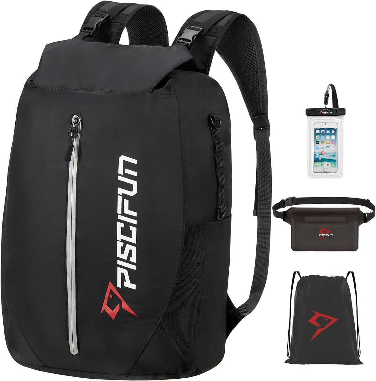Piscifun Waterproof Floating Dry Backpack 10L/20L/30L