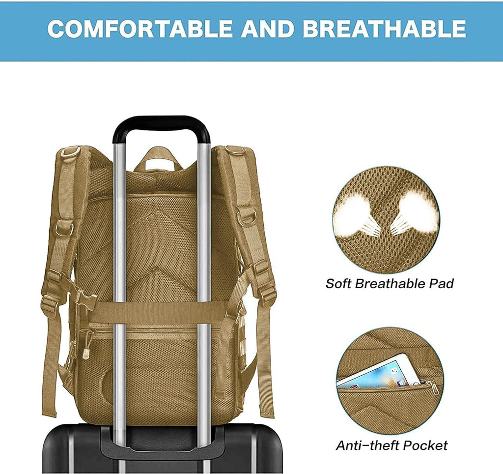 MOSISO Camera Backpack, DSLR/SLR/Mirrorless Tactical Camera Bag Case