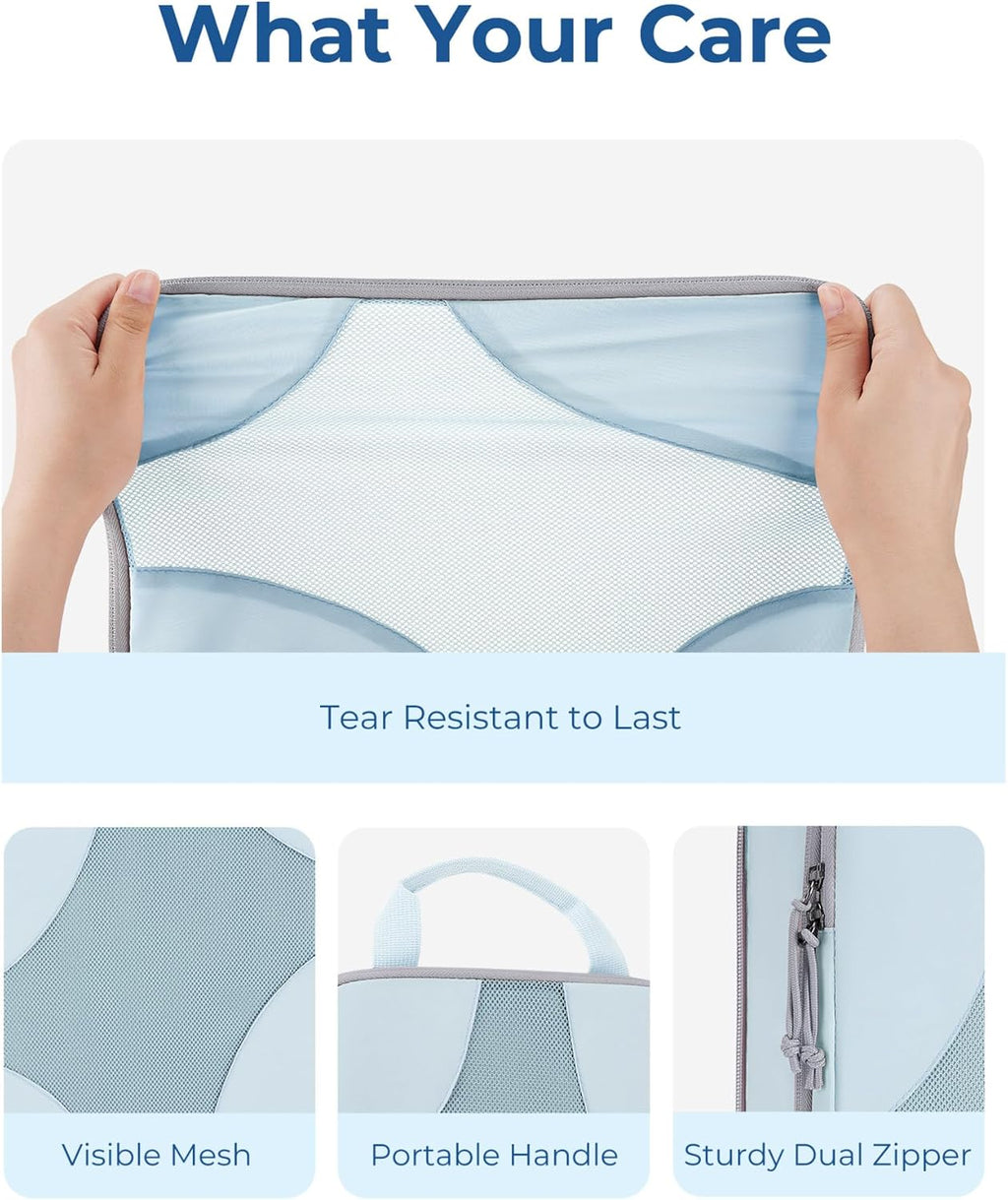 Bagsmart Compression Packing Cubes, Travel Bag Cruise Ship Essentials