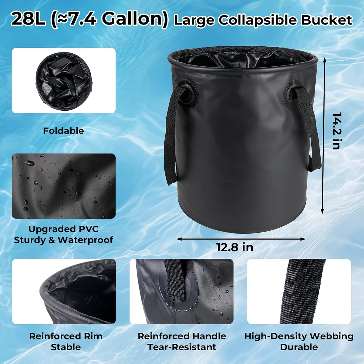 Portable Camping Shower Kit Upgraded Pop Up Privacy Tent with 1500W Heater