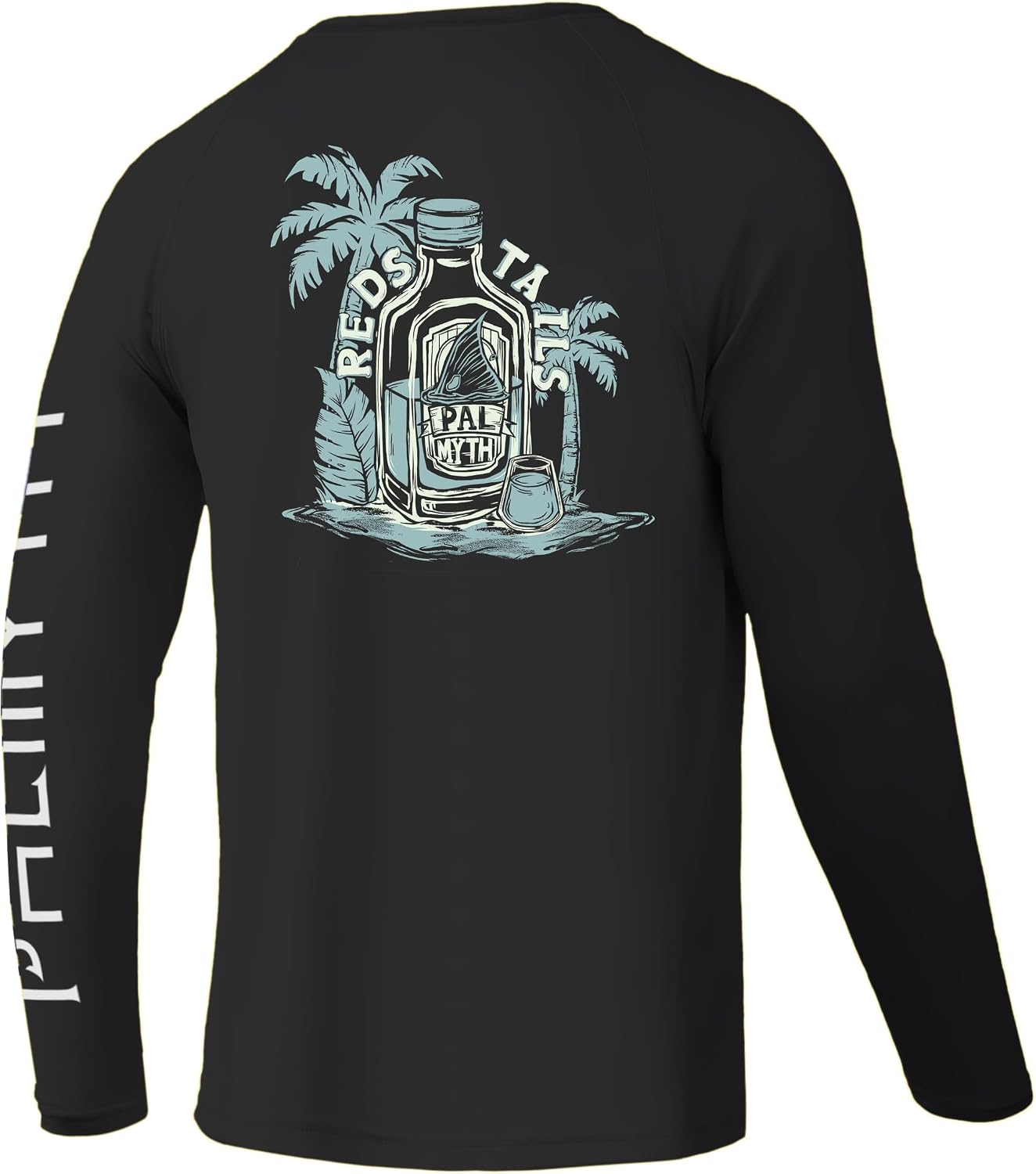 Palmyth Fishing Shirts for Men Long Sleeve UPF 50+ T Shirt Sun Protection
