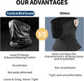 Men's Loose Fit Ear Loop Ice Silk Cooling Neck Gaiter, UPF50+ UV Sun Protection Face Cover, High Elastic Quick Dry Breathable Sunscreen for Cycling, Fishing, Hiking, Outdoor Sports and Daily Commute