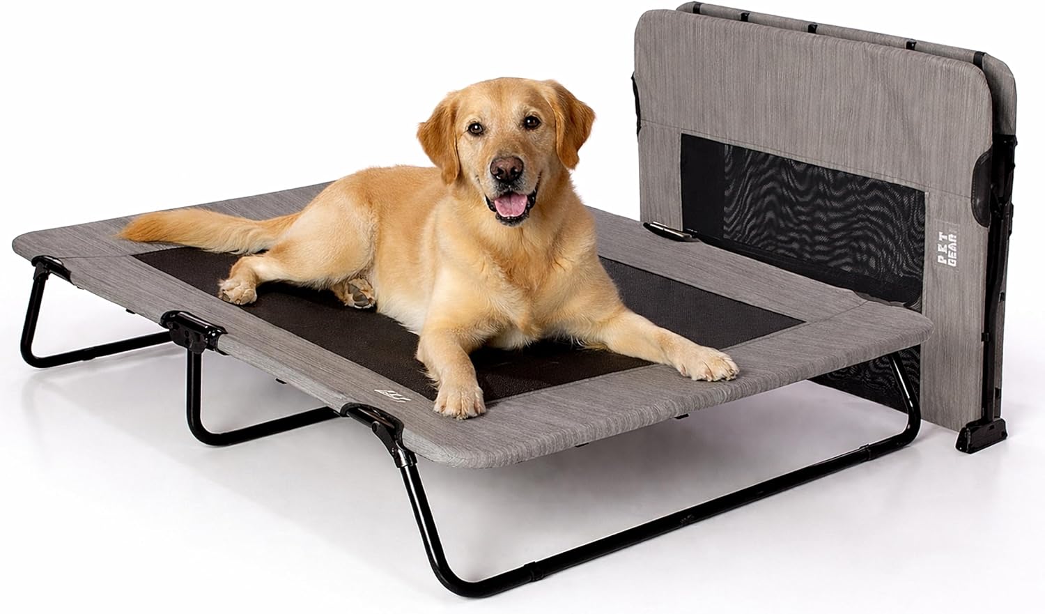 Pet Gear Lifestyle Pet Cot Elevated Bed, 40 Inch, Sand Dune