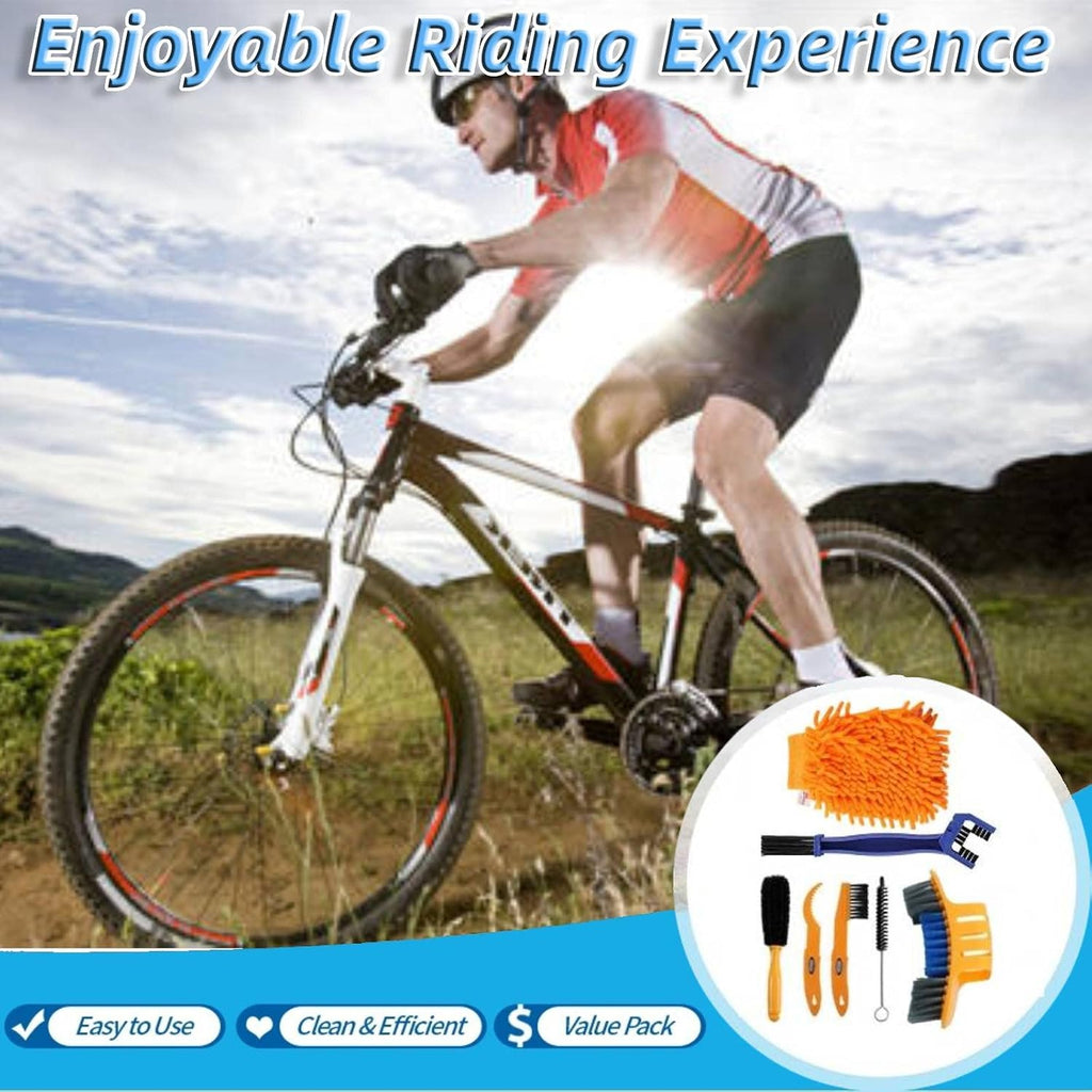 Bike Cleaning Brush Tool Kit