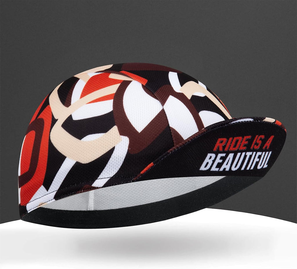 Cycling Cap for Man and Woman Cycling Hat Under Helmet-Polyester Breathable Sweat Absorbent