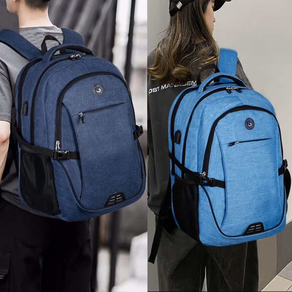 SHRRADOO Travel Laptop Backpack for Men Women, College High Schoolbag