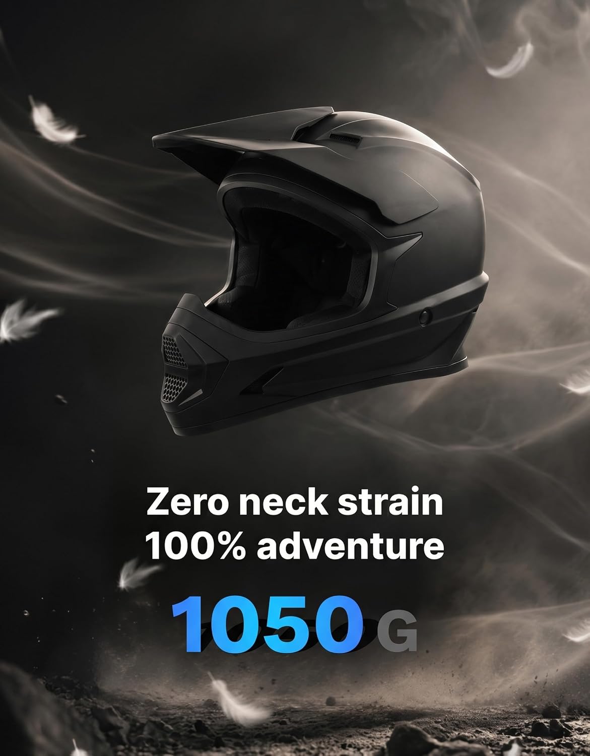 SLMOTO Youth Dirt Bike Helmet Set for Kids ATV Motocross DOT Approved