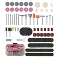 HARDELL Rotary Accessory Kit w/ 1/8" Shanks, Sanding & Carving Pink