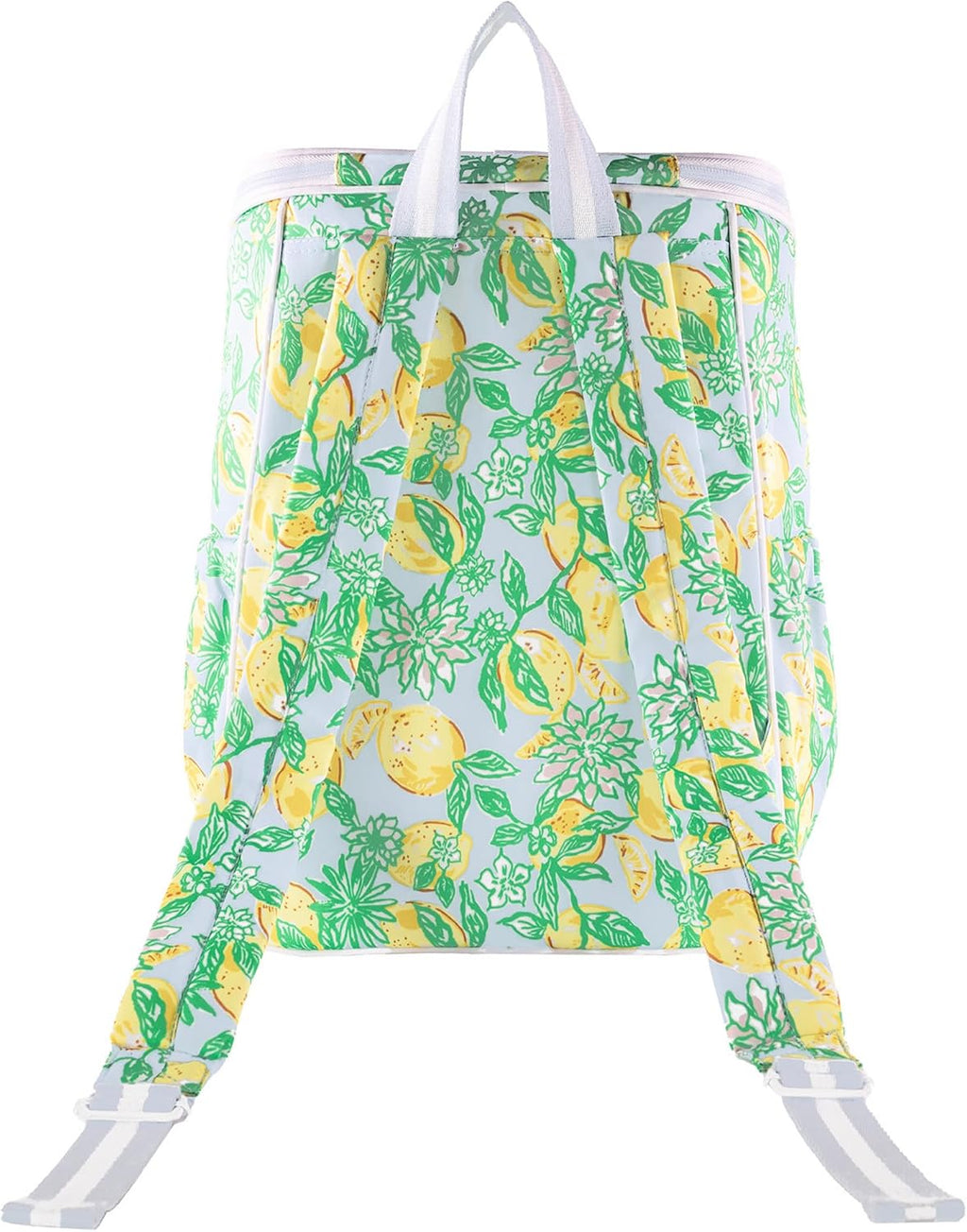 Lilly Pulitzer Insulated Backpack Cooler, Make Lemonade