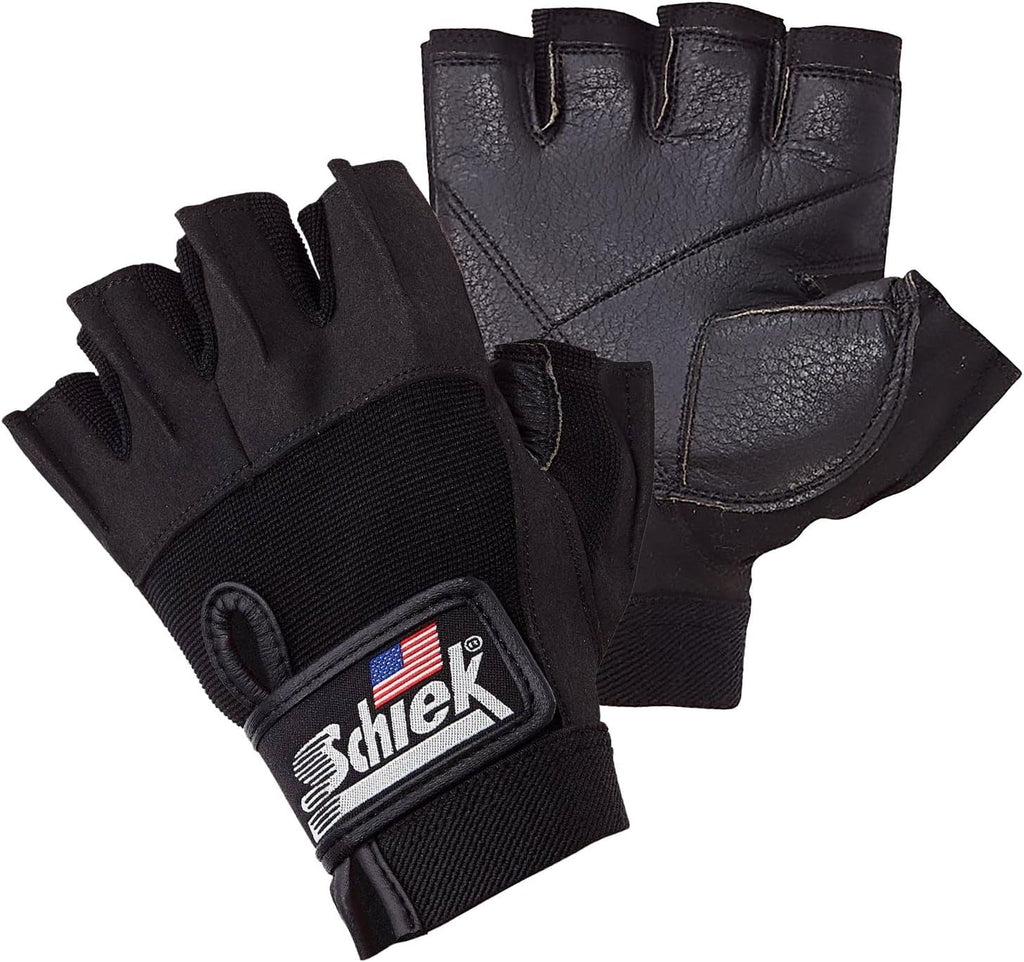 Schiek Sports 715 Premium Gel Lifting Gloves - Exercise Equipment Gloves