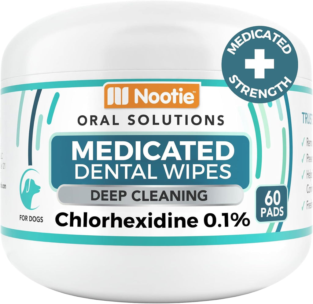 Nootie Medicated Dental Gel for Dogs with Chlorhexidine